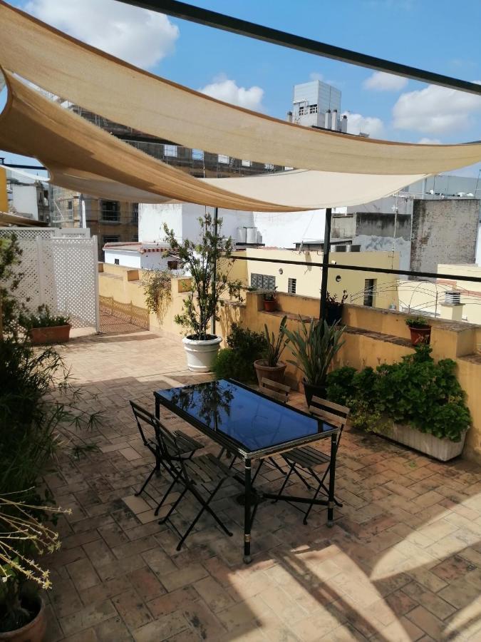 Tourist House Trajano Terraza-Piscina Leilighet Sevilla Eksteriør bilde